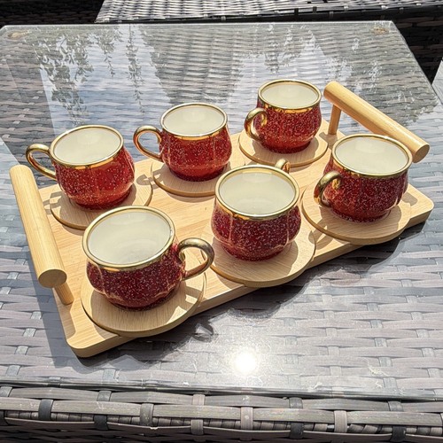 Karaca speckled red ceramic - speckled,