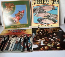 Steeleye Span Vinyl Bundle X 4 LPs Rocket Cottage Below The Salt Vgc