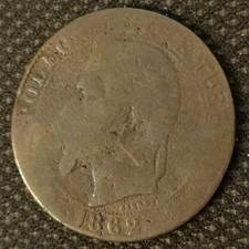 1862 french empire napoleon - 1862, empire.