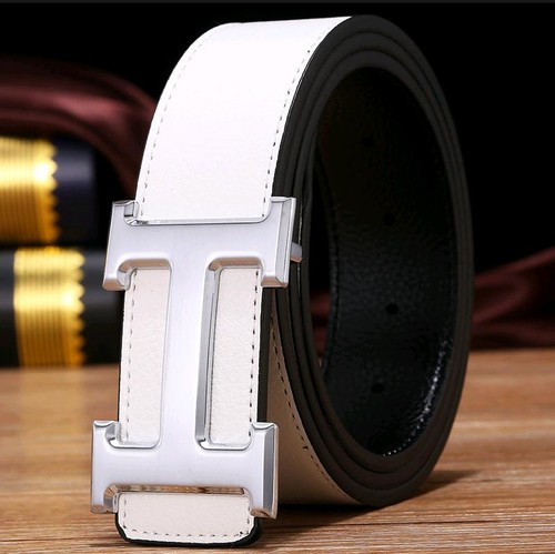 Men leather belt - leather,