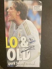 Michu - Swansea City Fc Signed Picture