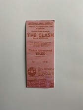 the Clash - Victoria Hall 1980
