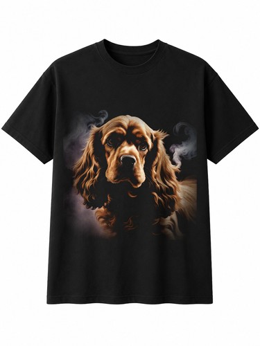 Cocker spaniel airbrush - cocker, dog
