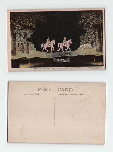Vintage postcard blackpool - vintage,