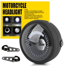 Motorbike headlight with - headlight, 6.5"