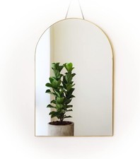 Arched Brass Hanging Wall