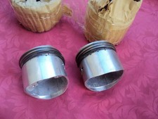 TRIUMPH UNIT DAYTONA 500 NEW OLD STOCK GENUINE STANDARD PISTONS E6884 X 2