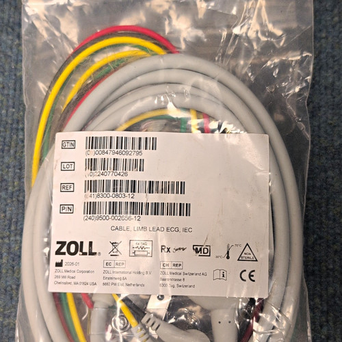 Zoll ecg limb lead - limb, cable