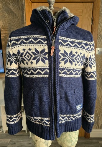 Superdry mens cardigan - mens, nordic