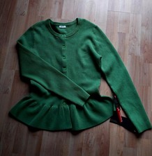 MANOUSH green ribbed knit