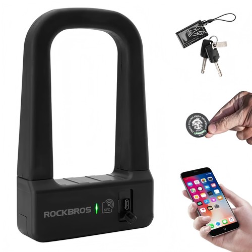 Rockbros bike lock smart - rockbros, nfc