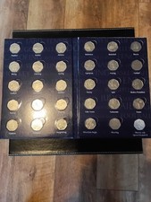 London Olympics Full Set of 29 50p Coin Circulated Condition in sports album