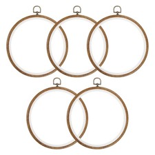 5pcs Embroidery Hoop Frame 8"