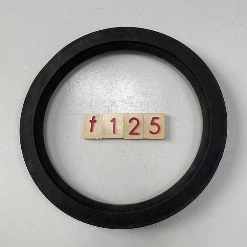 Nos solid black rubber tyre - rubber,