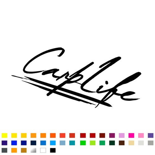 Carp life fishing - fishing, sticker