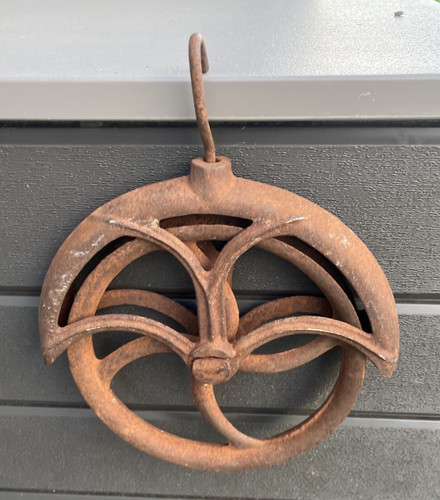 Antique large cast iron - antique,