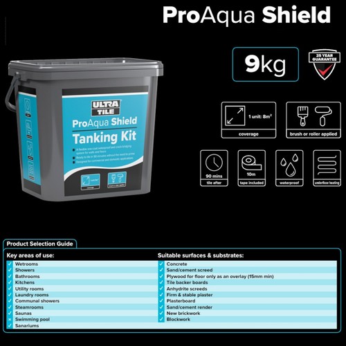 Ultra tile pro aqua tanking - tile,