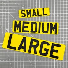 NUMBERPLATE SIGN - Novelty