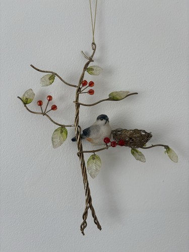 Vintage style bird nest eggs - vintage,