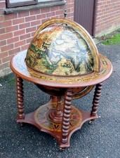 Vintage globe drinks cabinet