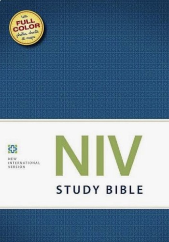 Niv study bible zondervan - niv,
