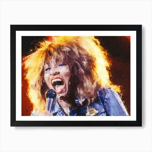 Abstract tina turner art - tina,