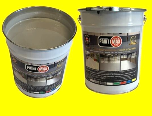 Grey industrial floor - industrial, paint