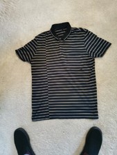  Lanvin Polo Shirt Striped Size  40 Chest 