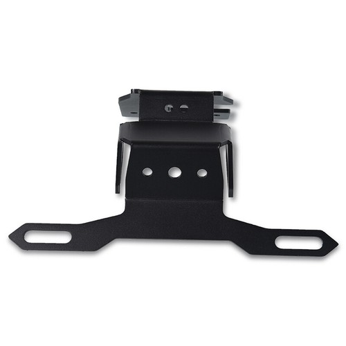 Motorcycle black license - black, plate