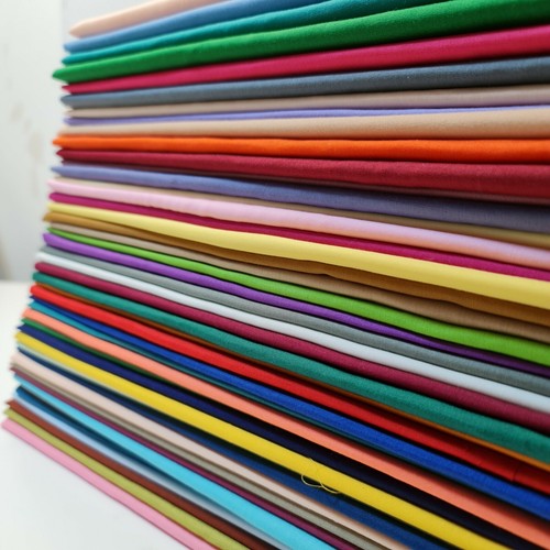 Plain polycotton fabric - polycotton, 44"