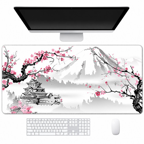 Japanese cherry blossom mouse - japanese,