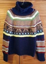 Anja Rock Chunky Knit Navy