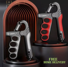 5-100kg Grip Strength Gym Wrist Expander Hand Strengthener Adjustable  Muscle UK