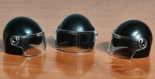 Playmobil black helmet - black,
