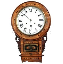 American Drop Dial Clock Circa 1870