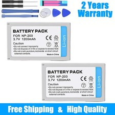 2x NP-200 Battery for Konica