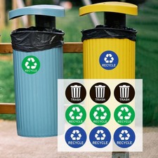 9 Pieces Recycle Stickers for