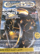 CLASSIC BIKE JAN 2000 GP ACE MATCHLESS G12CSR BICKELL JAP COPPERKNOB BENELLI-4