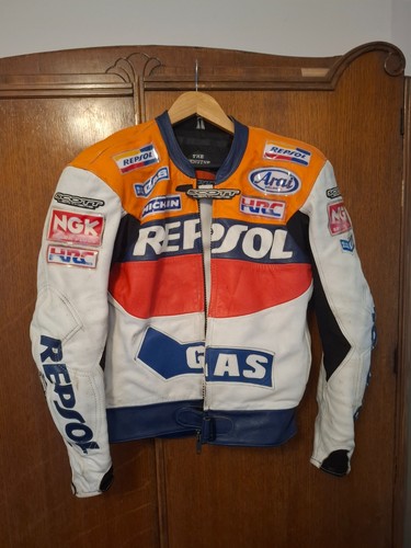 Repsol padded motorbike jacket