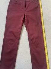 Olsen Mona Slim Burgundy Jeans