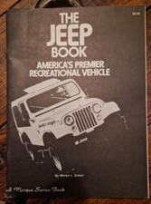 The Jeep Book Americas Premier Recreational Vehicle Rare Martyn L Schorr