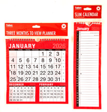 2026 Slim Calendar Three