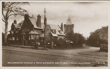 BALSHAGRAY AVENUE & PARK GARDENS, SOUTH BROOMHILL, GLASGOW -Lanarkshire Postcard