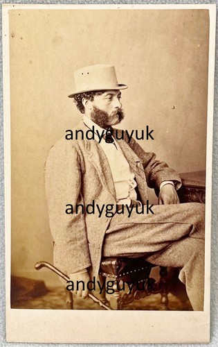 Cdv viscount malden arthur - viscount,