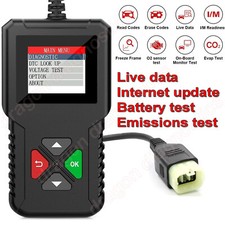 KAWASAKI H2R 2017-Current MOTORCYCLE 6 PIN DIAGNOSTIC TOOL, OBD FI SCANNER