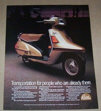 1983 print ad - Riva Scooter