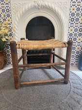 Vintage Oak Footstool Stool