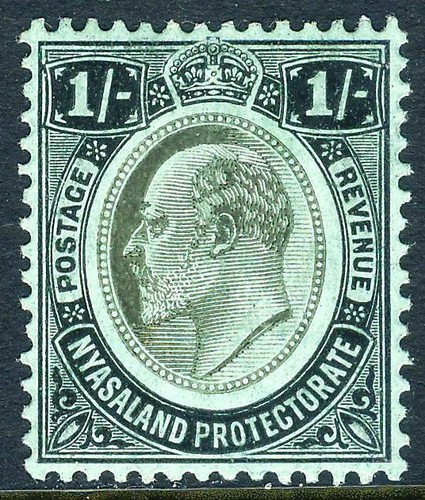 Nyasaland king edward - king, 1908