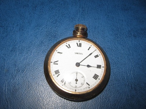 Smith gold tone pocket watch - tone,