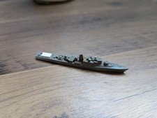 Vintage Rare Diecast Model HMCS Restigouche Royal Canadian Navy Battleship Model